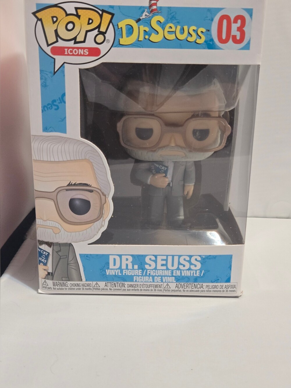 Funko Pop! Dr. Seuss #03 Vinyl Figure - Blue/Grey